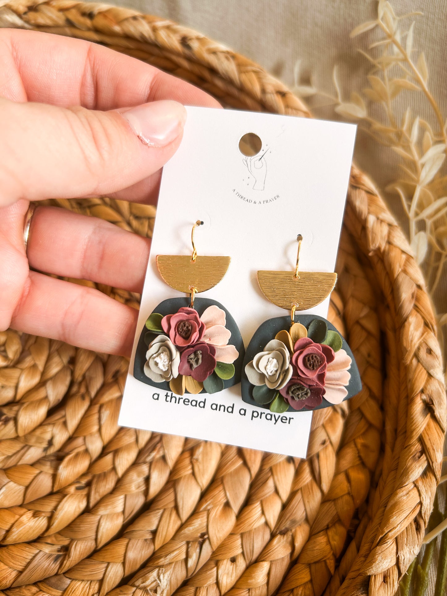 Winter Floral Earrings  | Trendy Styles | Lightweight | Flowers