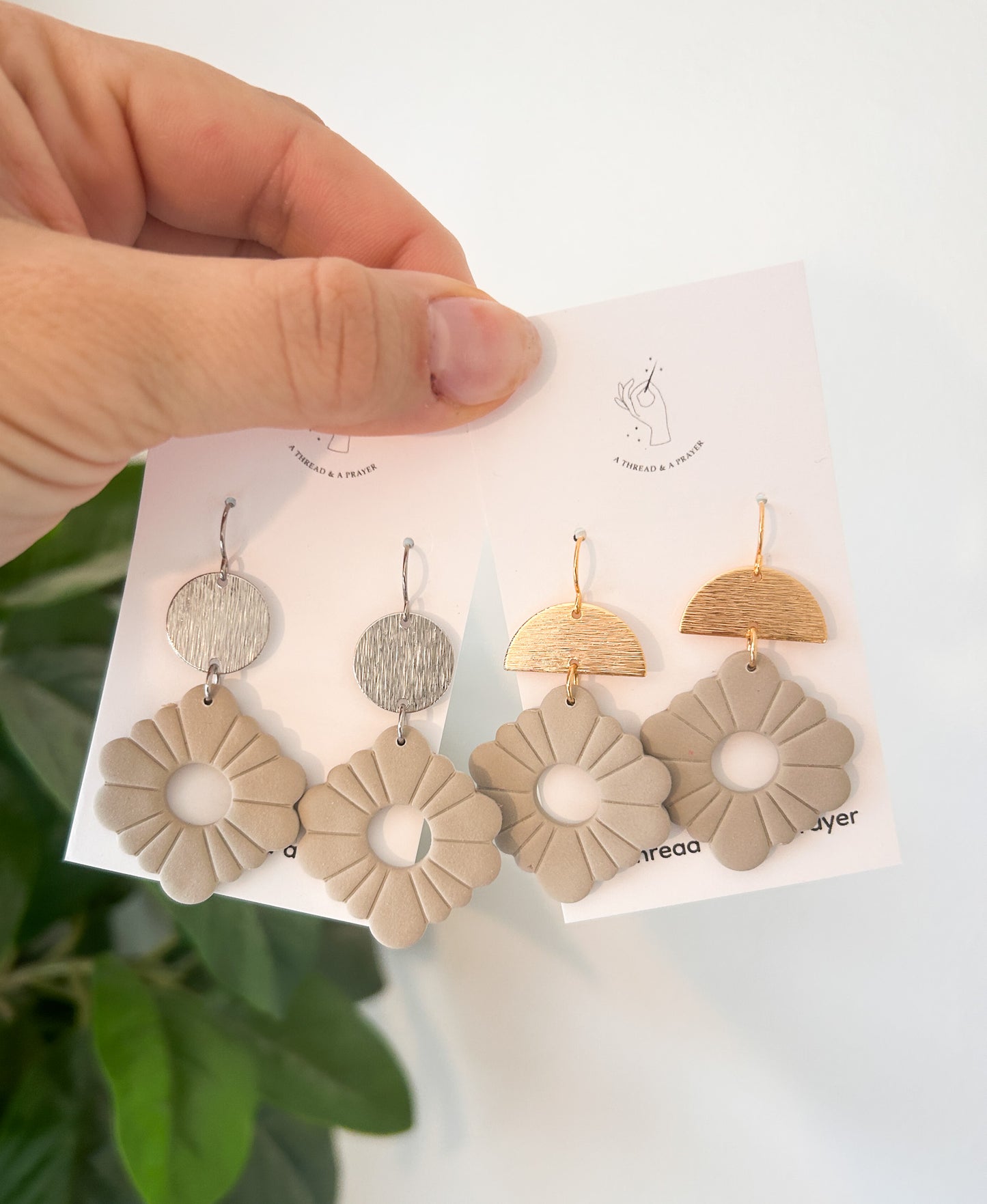 Basic Winter Earring Styles | Earth Tones | Clay Earrings | Winter Colors