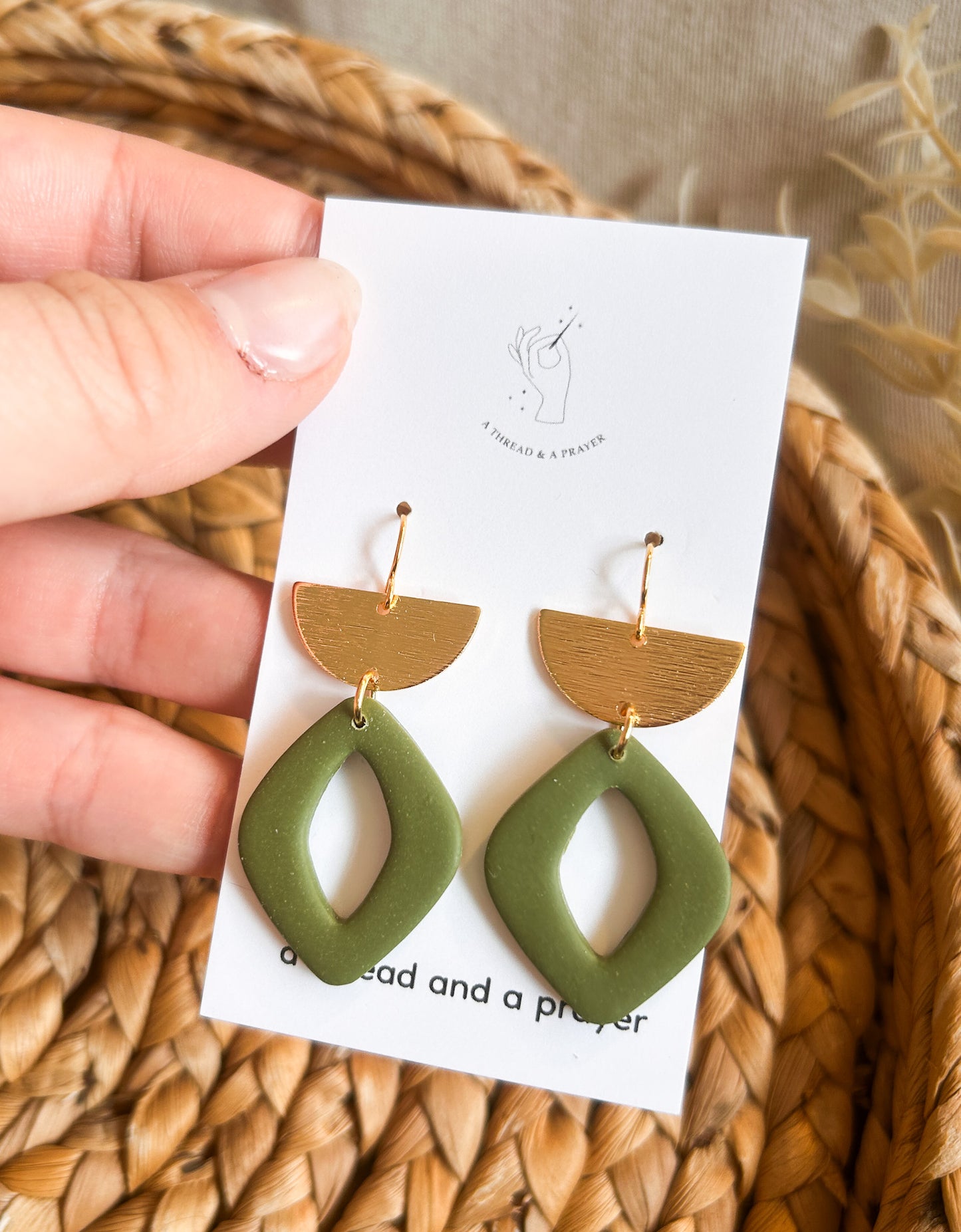Basic Winter Earring Styles | Earth Tones | Clay Earrings | Winter Colors