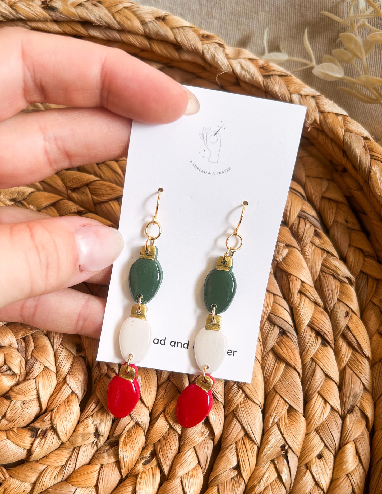 Holiday Lights Shiny Earrings | Christmas Style | Holidays | Christmas Gifts | Pink