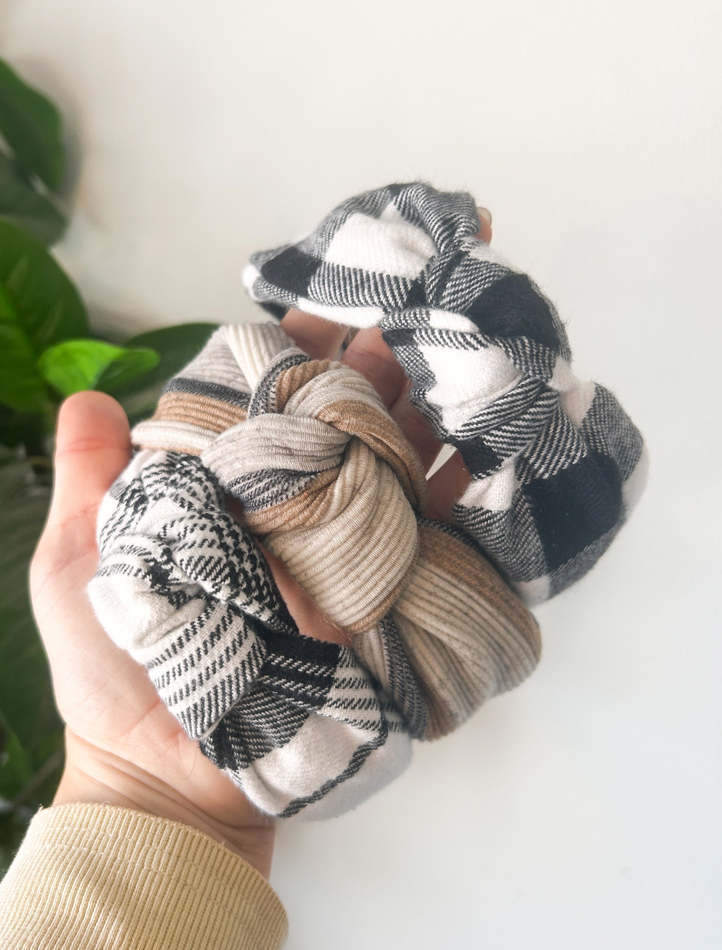 Winter Thick Top Knot Headbands | Chunky Headband | Winter Styles | Comfy Headbands