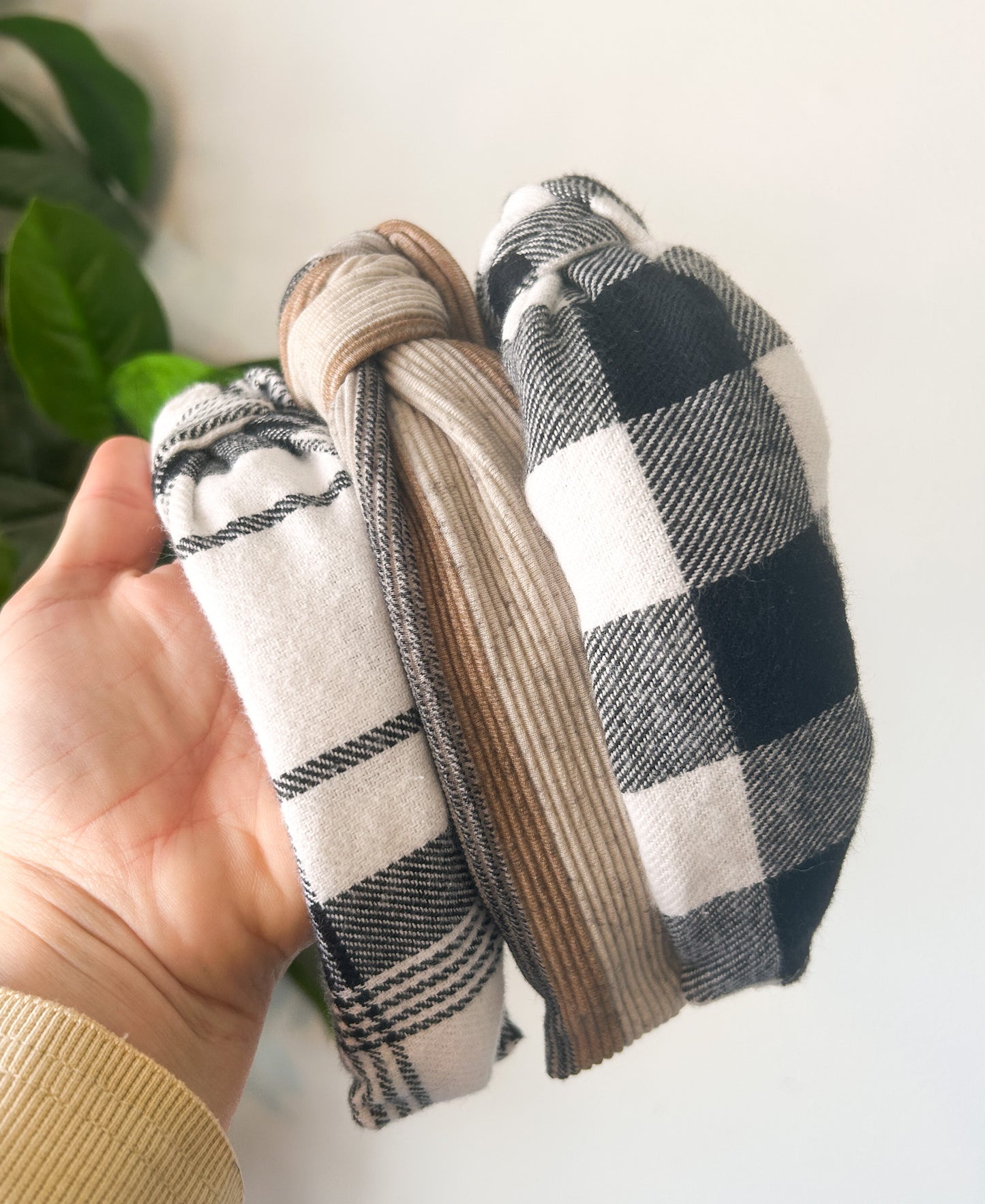 Winter Thick Top Knot Headbands | Chunky Headband | Winter Styles | Comfy Headbands