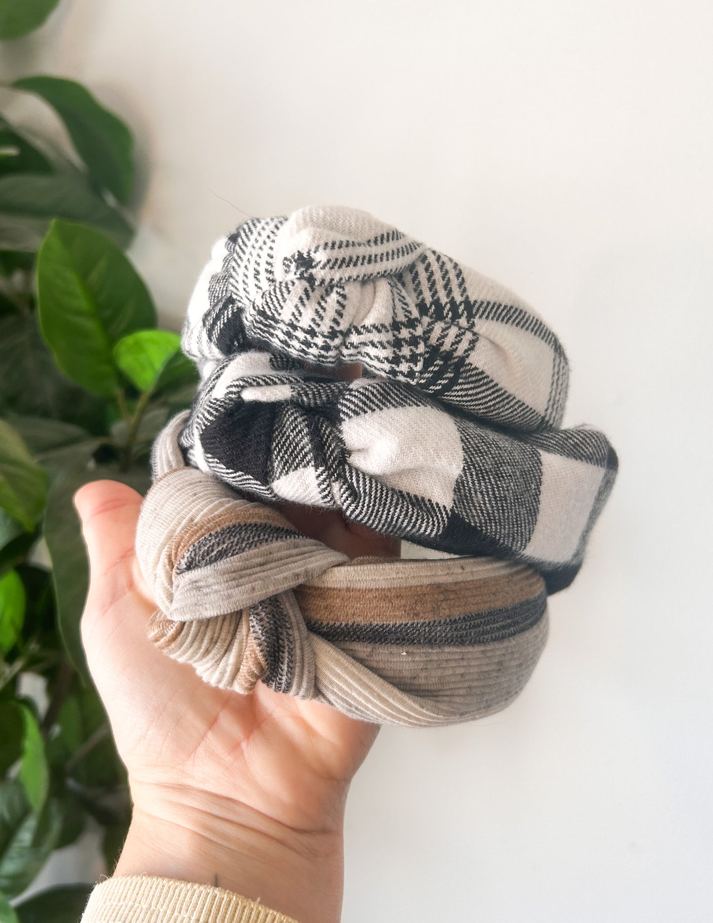 Winter Thick Top Knot Headbands | Chunky Headband | Winter Styles | Comfy Headbands