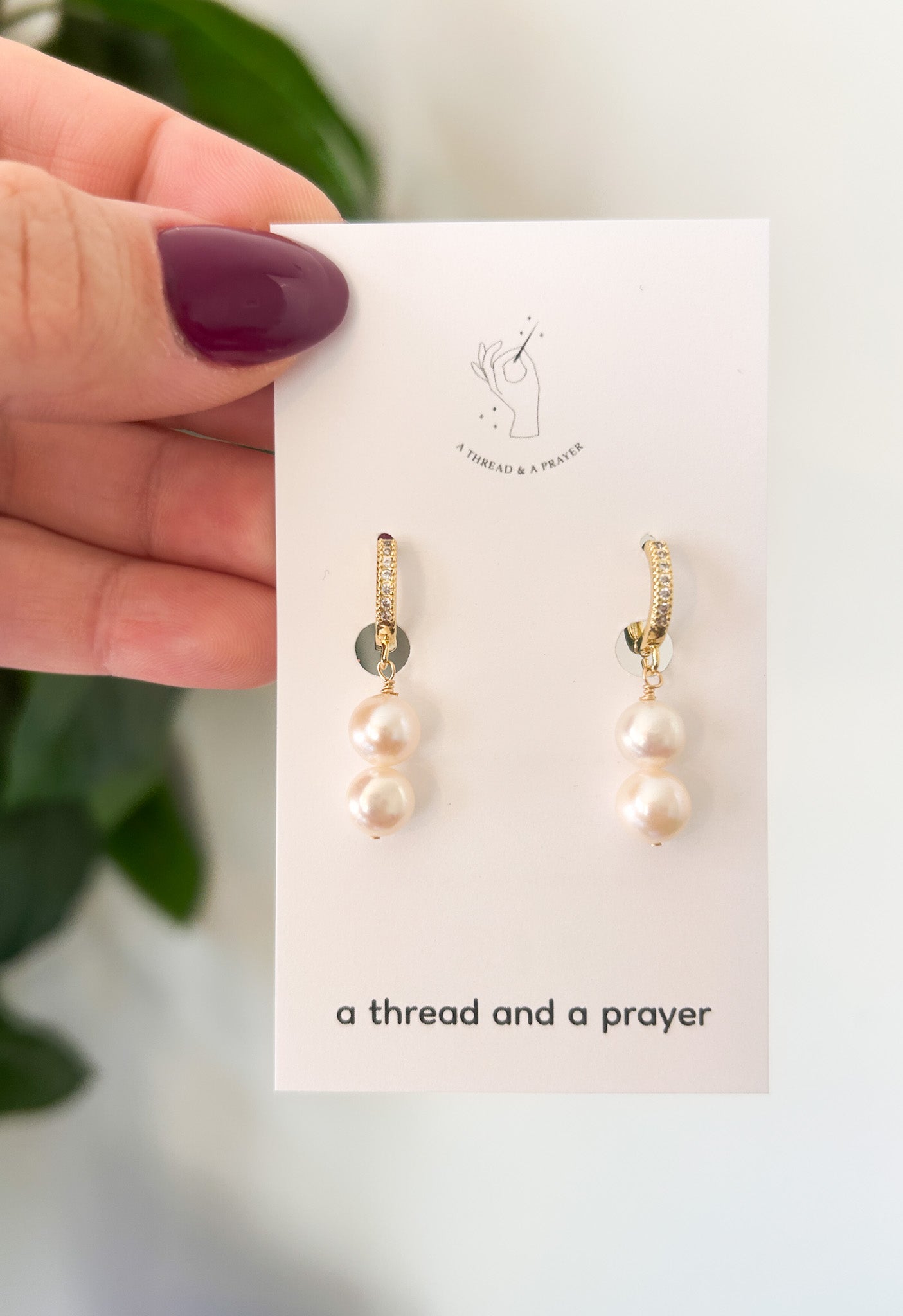 Dainty Gold Style Huggie Earrings | Gold Jewelry | Heart Dangles | Gal Pal Gifts