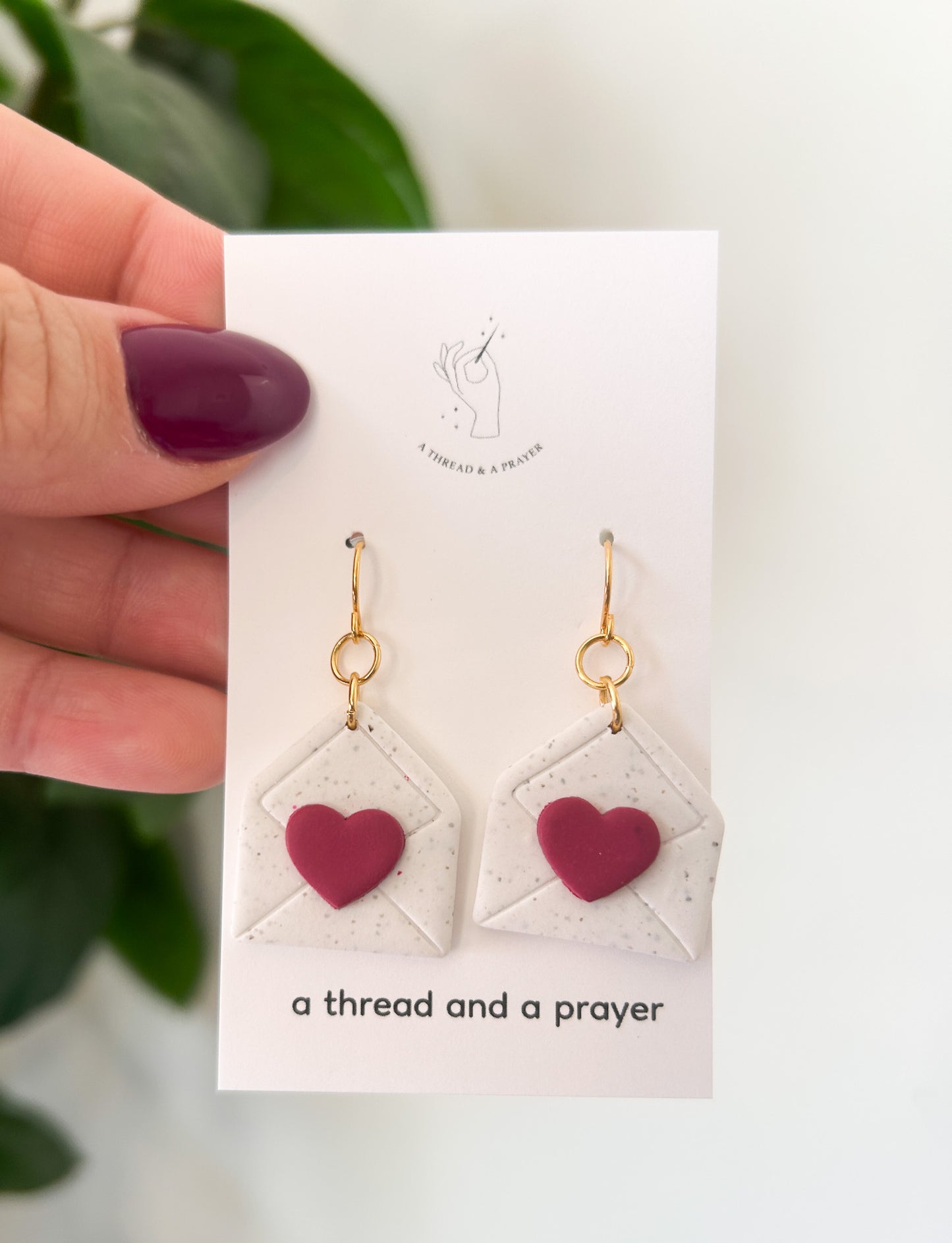 Valentine's Day Envelopes and XOXO Earrings