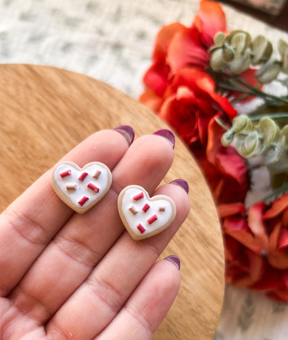 Valentines and Mardi Gras Studs