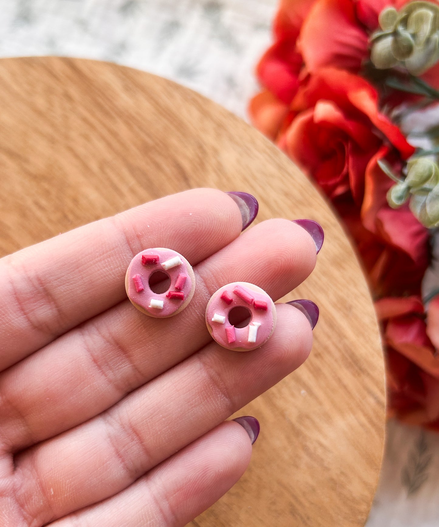 Valentines and Mardi Gras Studs