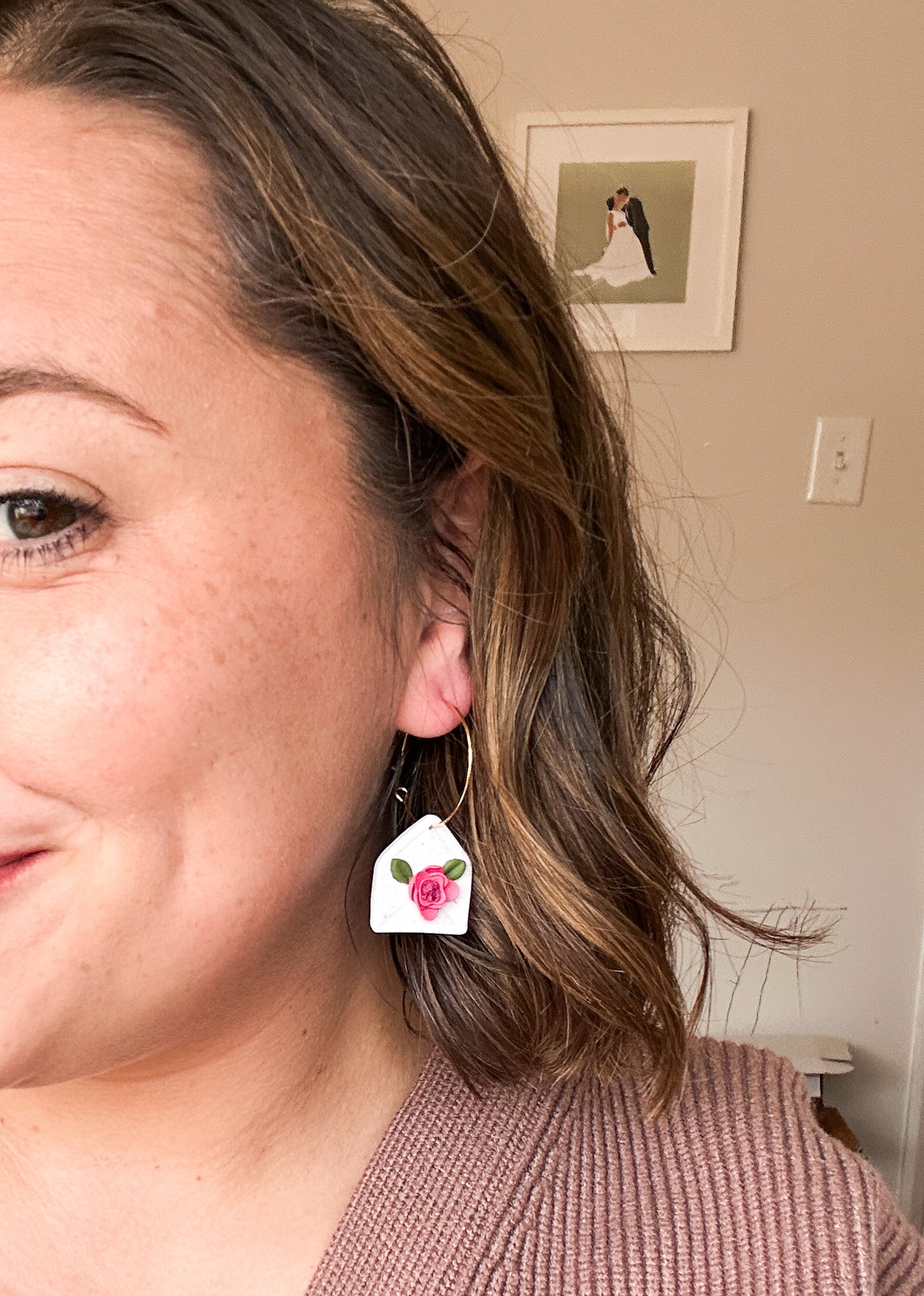 Valentine's Day Envelopes and XOXO Earrings