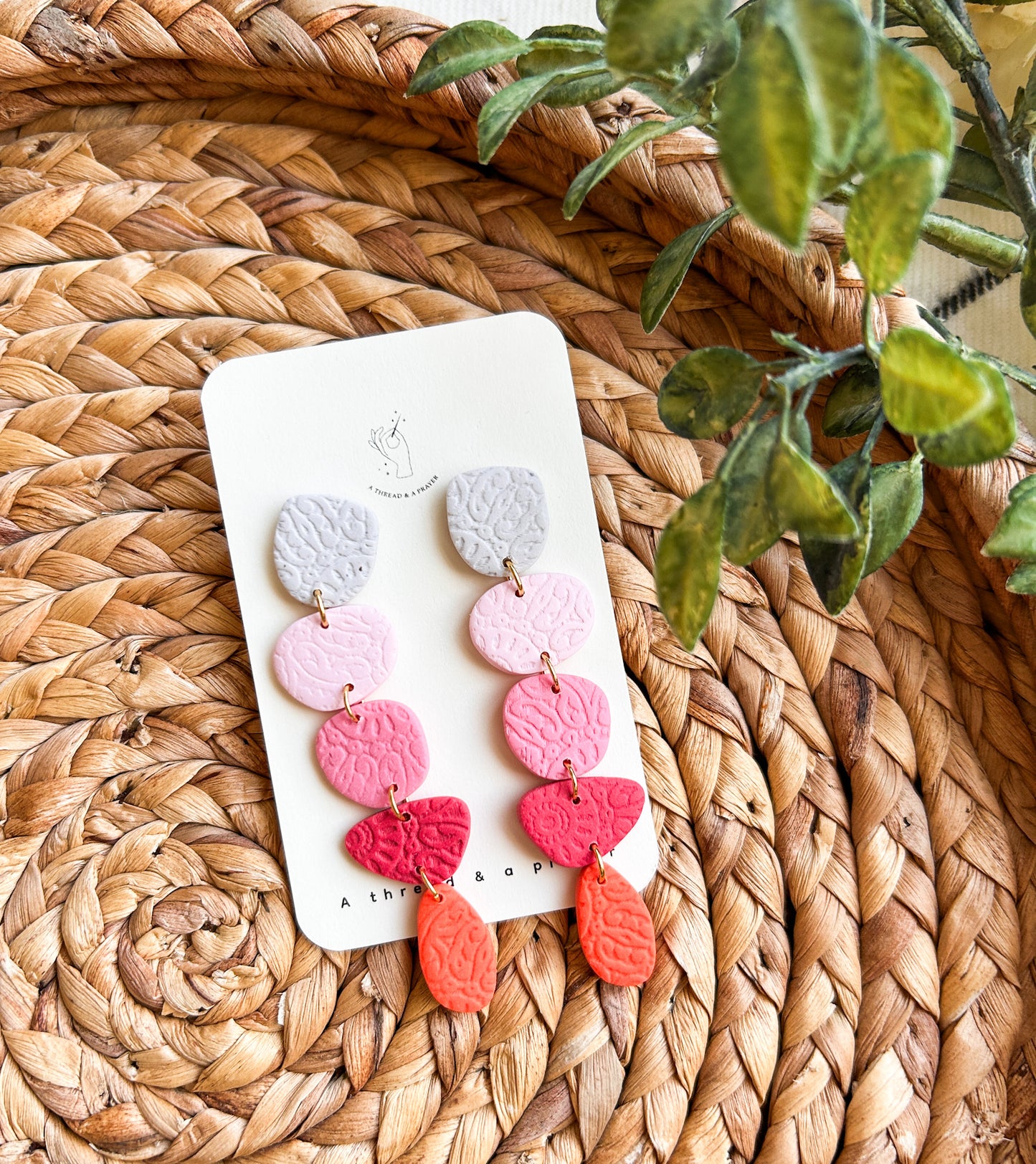 Summer in Bloom Cutie Earrings | Spring Fashion | Spring Color Earrings | Statement Earrings | Lightweight | Springy