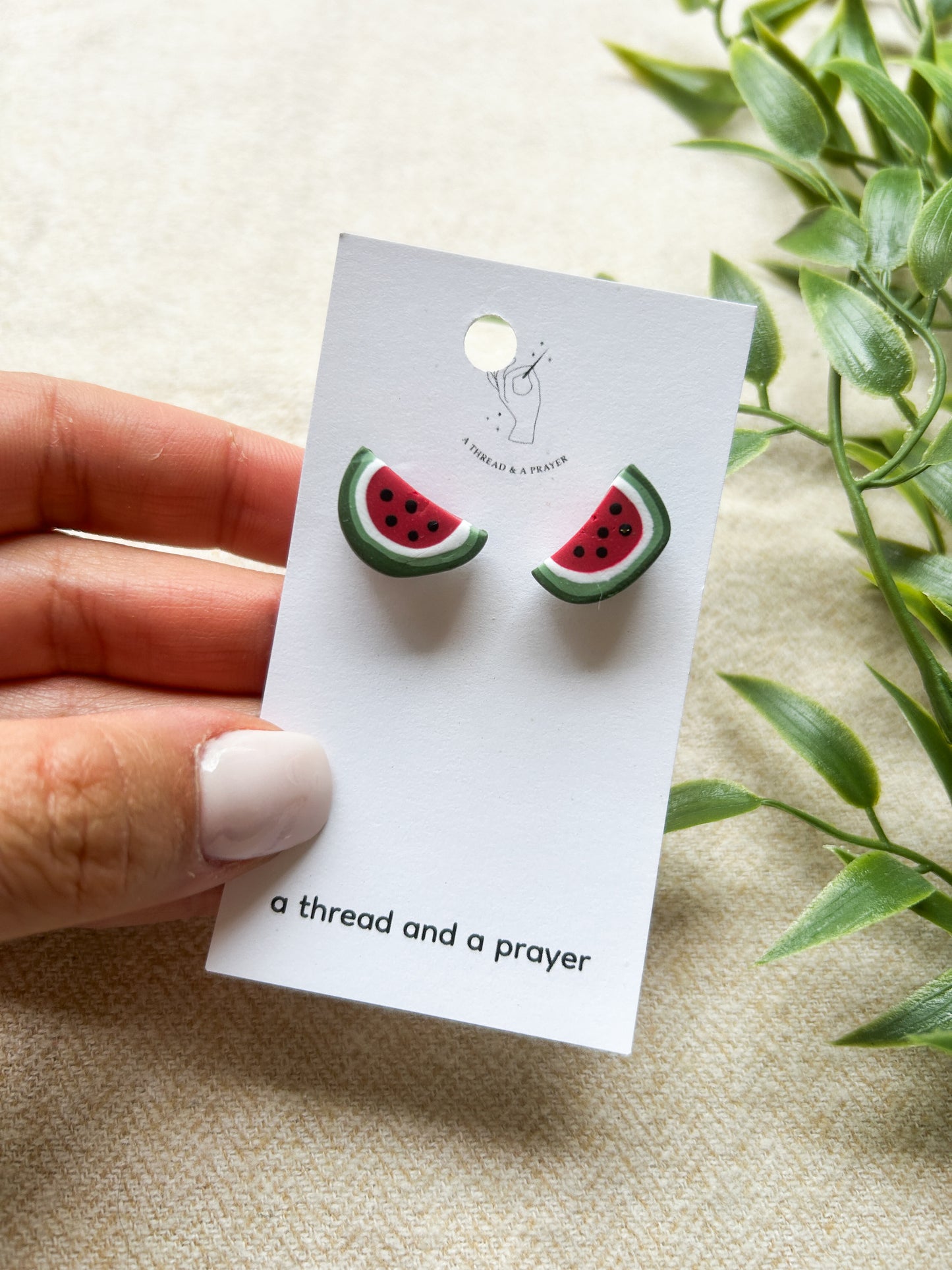 Whimsy and Joy Clay Studs for Spring!