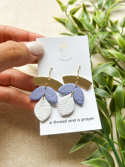 Joyful Spring Style Clay Earrings