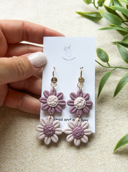 Whimsical Flower Power Earrings