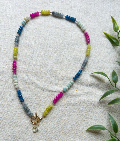 Spring Whimsy Chunky Necklaces | Summer Necklace | Trend Alert | Colorful Style |  Stacking Jewelry | Layering Necklace | Candy Vibes