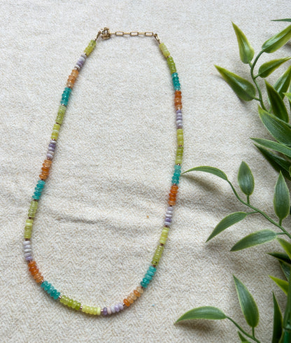 Spring Whimsy Chunky Necklaces | Summer Necklace | Trend Alert | Colorful Style |  Stacking Jewelry | Layering Necklace | Candy Vibes