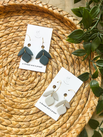 Lightweight Summer Basics Clay Earrings