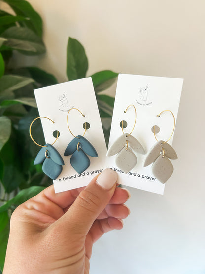 Lightweight Summer Basics Clay Earrings