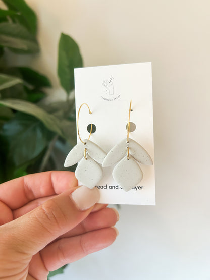 Lightweight Summer Basics Clay Earrings
