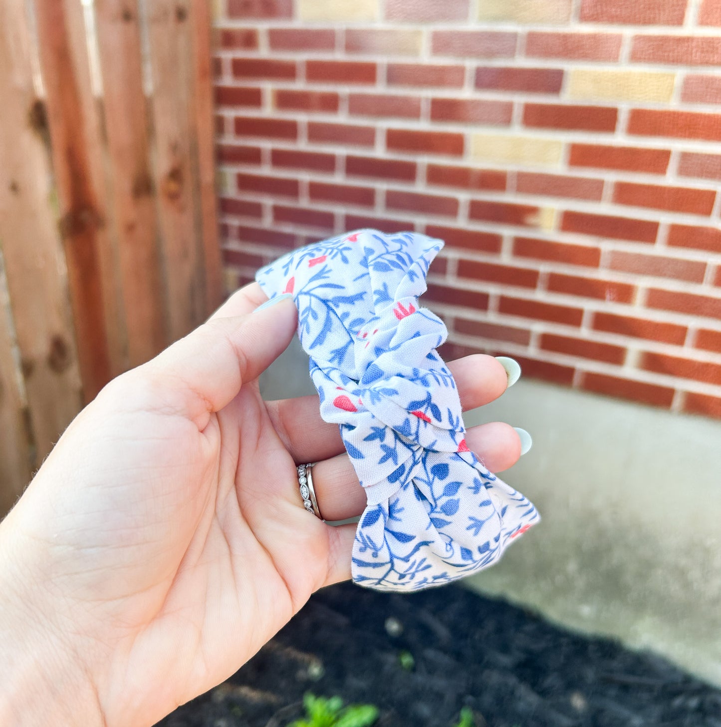 Summer Styles Top Knot Fabric Headbands | Cute Headband | Fourth of July | Lilly Vibes | Comfy Headband | Nurse | Teacher | Summer Vibes