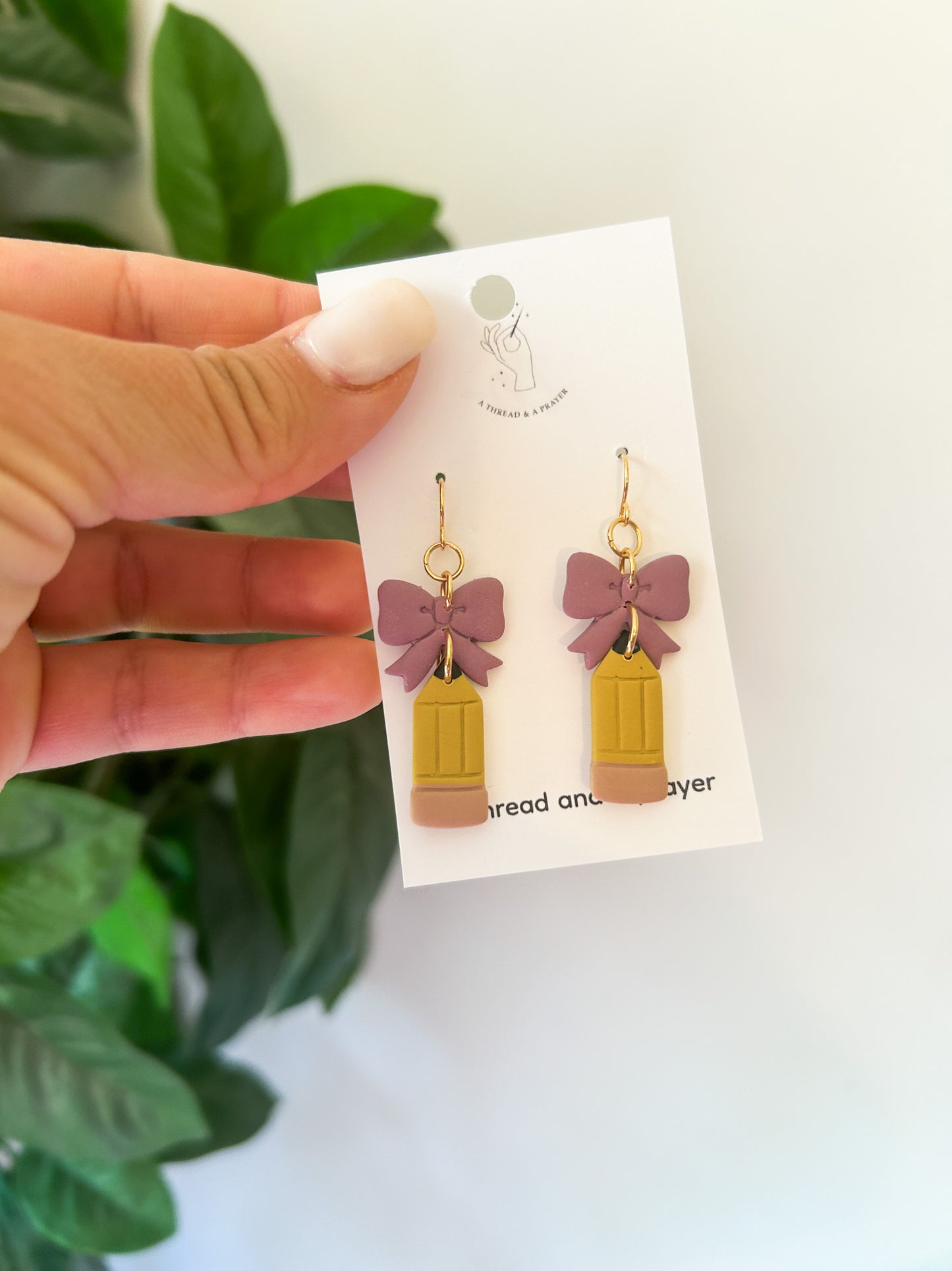 Teachers Rule - Cute School Earrings