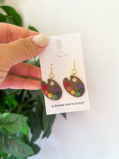 Teachers Rule - Cute School Earrings