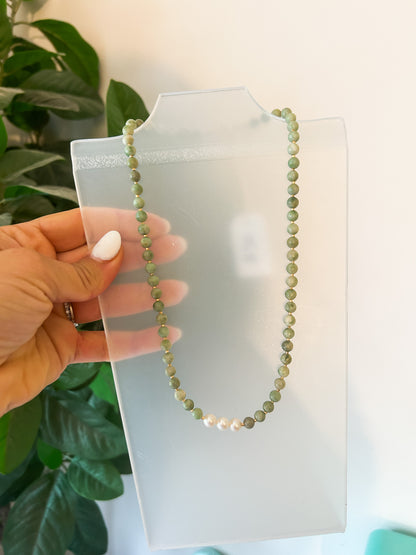 Trendy Chunky Summer Necklaces | Pearl Accent | Cute Beads | Handmade Necklaces