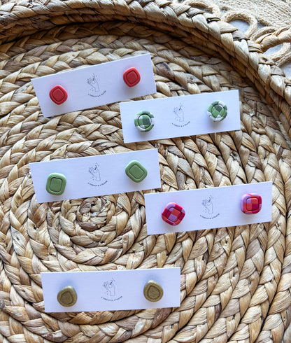 Spring Styles Clay Stud Earrings | Create your own Stud Pack | Funky Styles | Dainty