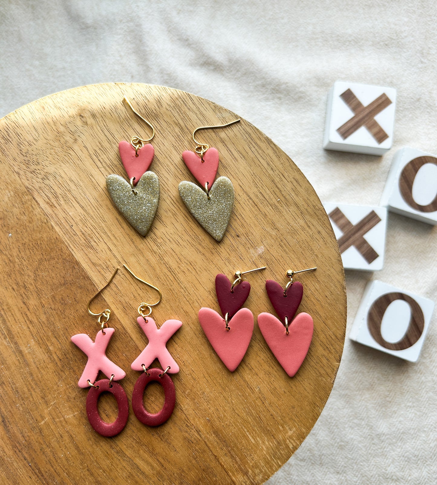 Charmed Hearts – Whimsical and Lightweight Valentine’s Earrings