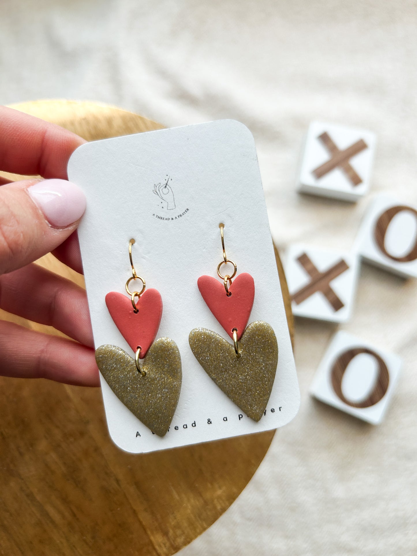 Charmed Hearts – Whimsical and Lightweight Valentine’s Earrings