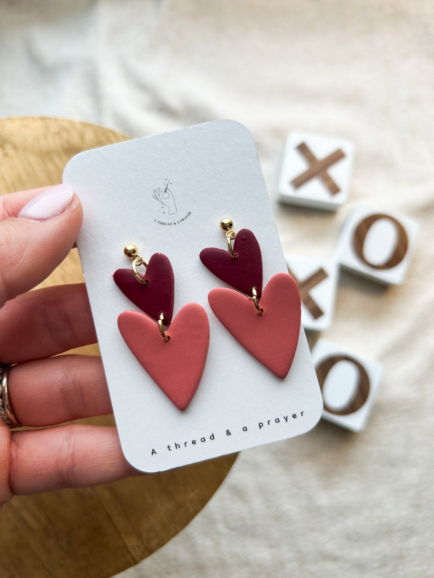 Charmed Hearts – Whimsical and Lightweight Valentine’s Earrings