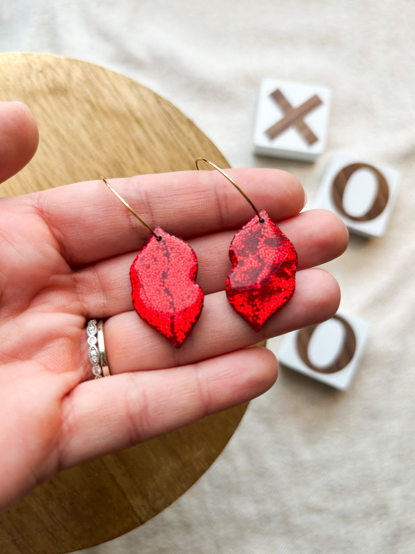 Sweetheart Sprinkles – Playful Polymer Clay Earrings for Celebrating Love