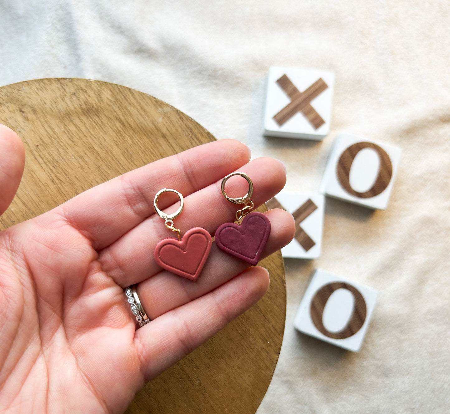 Sweetheart Sprinkles – Playful Polymer Clay Earrings for Celebrating Love