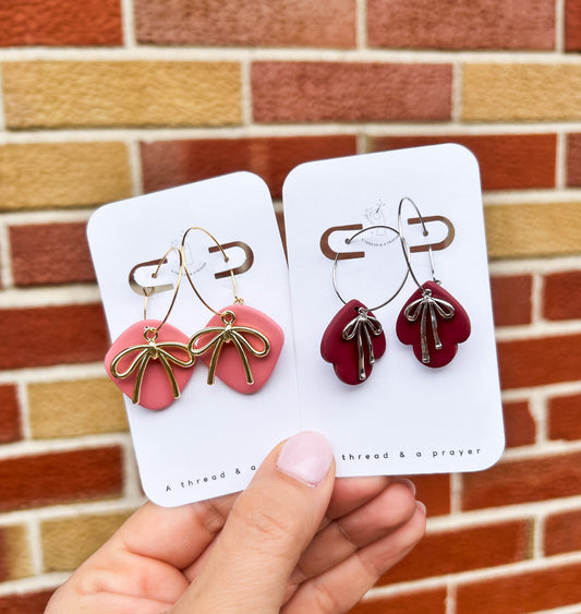 Whimsy Bows Earrings – Sweet, Lightweight Accessories for Valentine’s Day