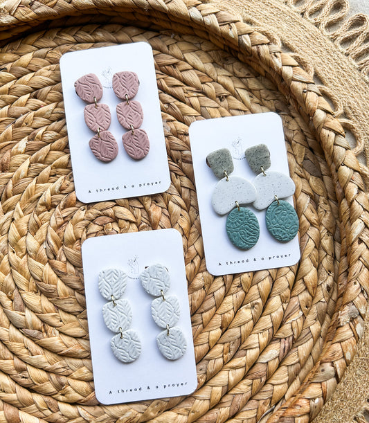 Minimalist Clay Earrings – Lightweight, Trendy & Perfect for Everyday Wear