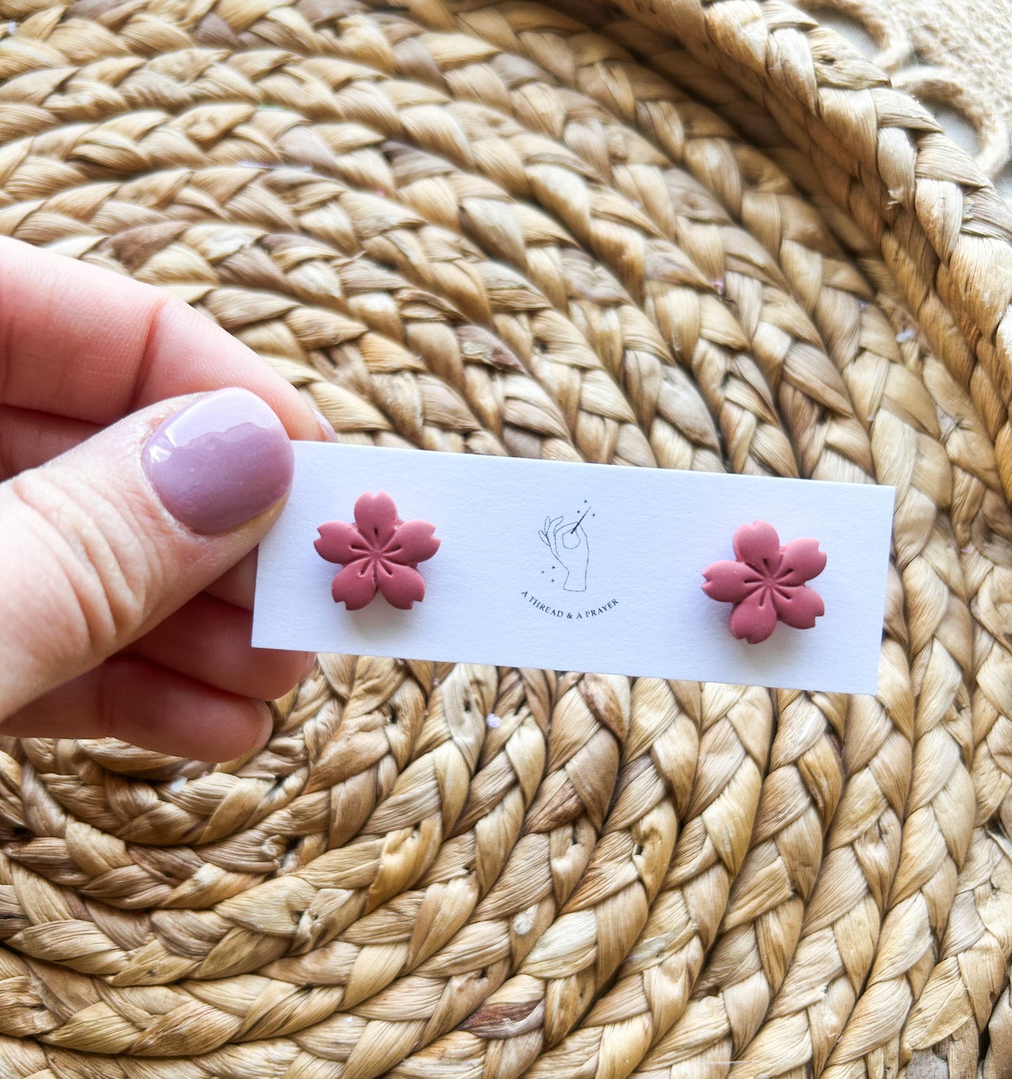 Dainty Spring Stud Earrings | Stained Glass Studs | Floral | Funky Styles | Bright