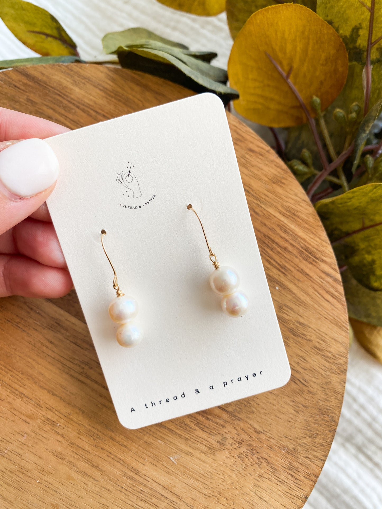 Summer Pearl Sets | Dangle Pearl Earrings | Freshwater Pearls | Gold Fill Earrings | Dainty Earrings