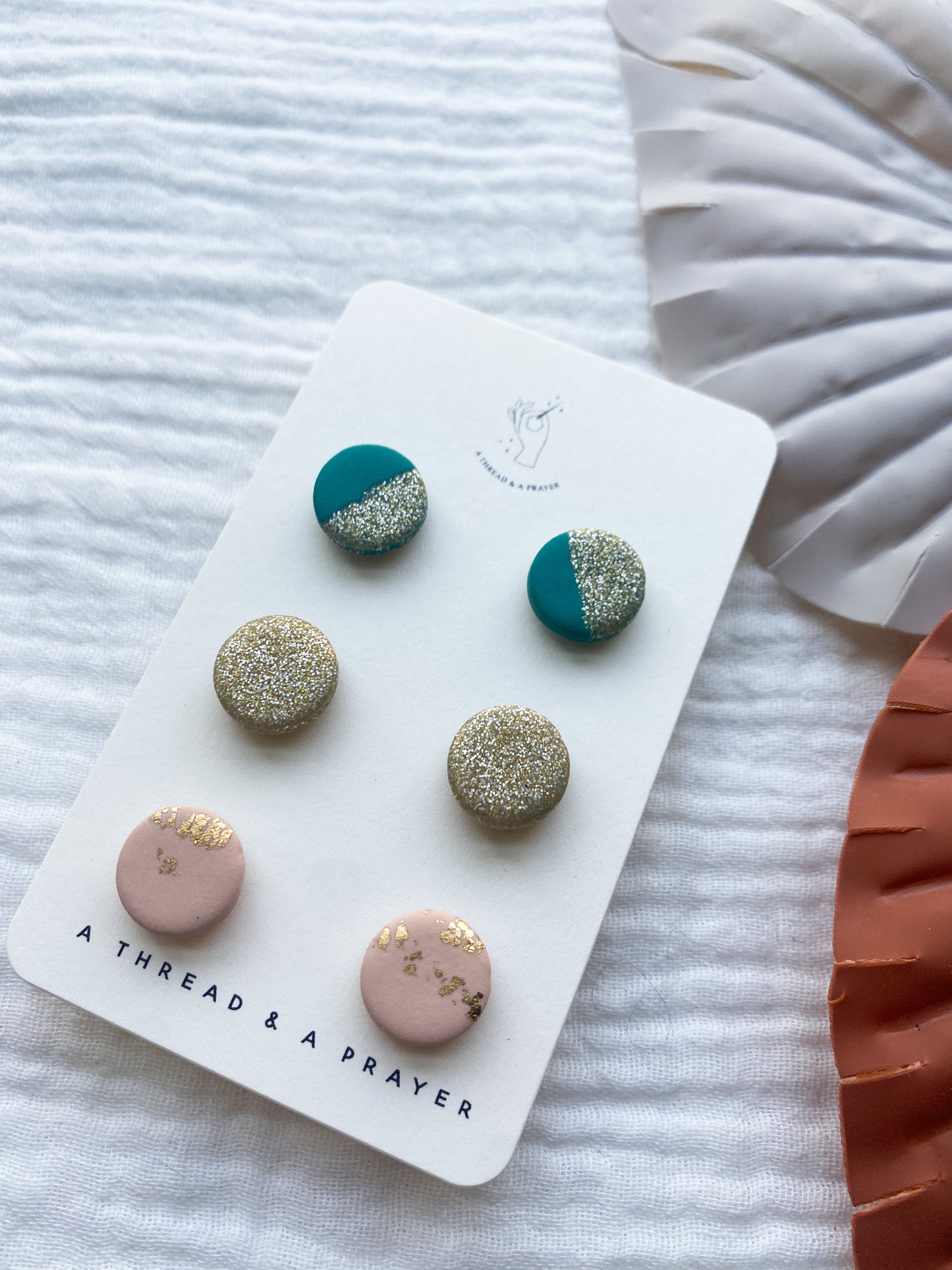 Cute and Dainty Glitter Stud Pack