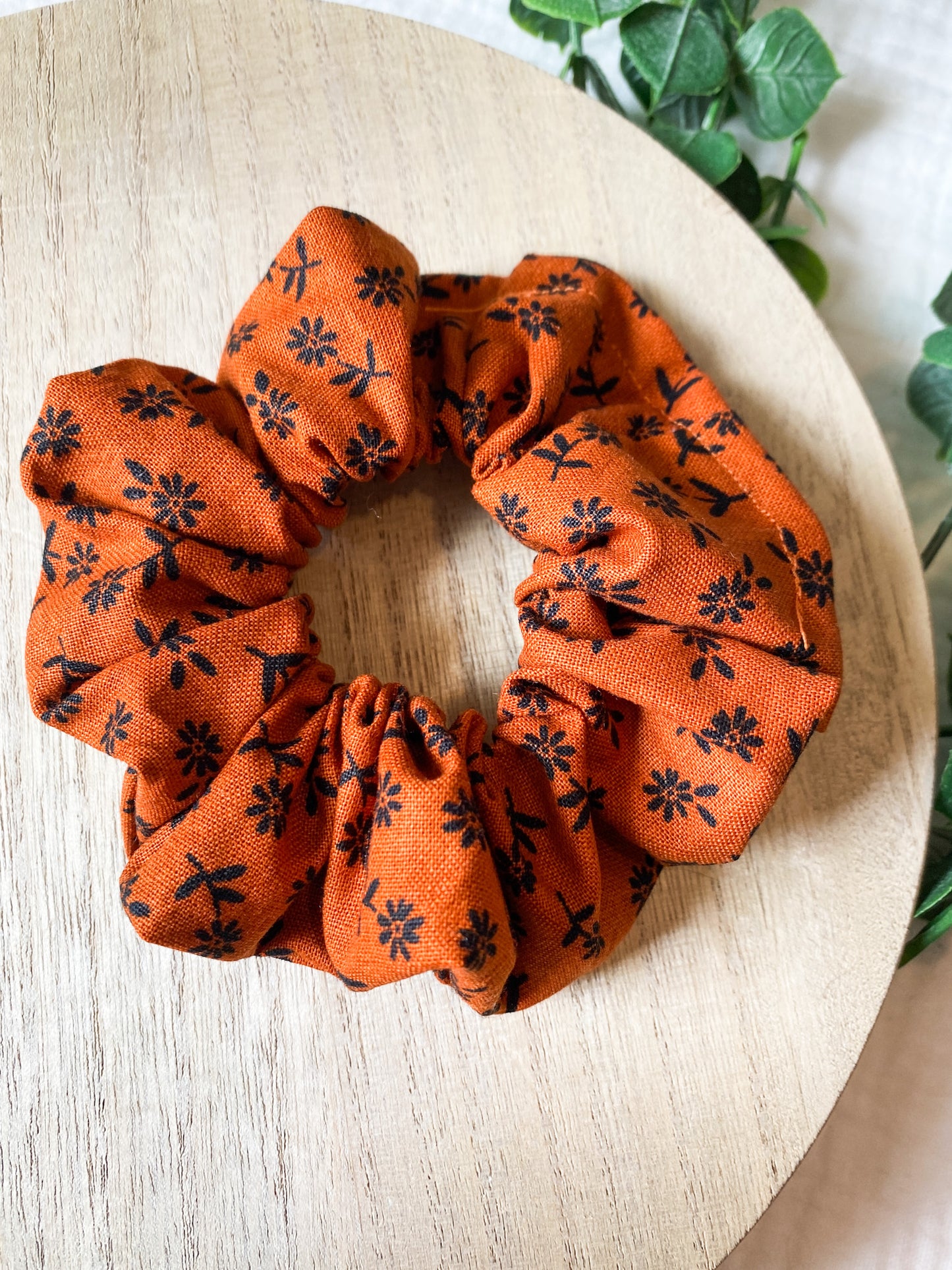Halloween and Spooky Season Fall Scrunchies | Handmade Scrunchies | 100% Cotton | Cute Scrunchies | Hair Ties