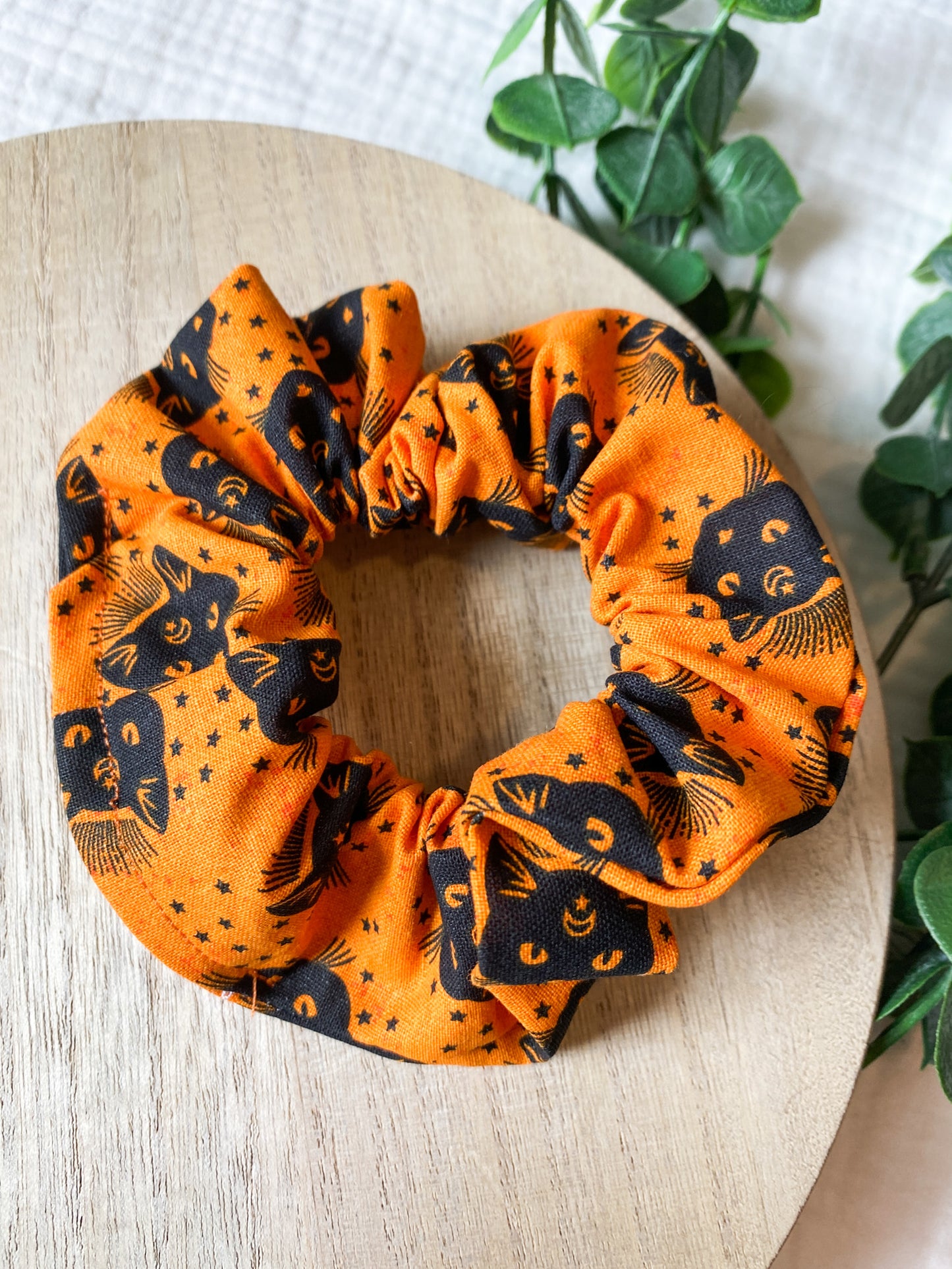 Halloween and Spooky Season Fall Scrunchies | Handmade Scrunchies | 100% Cotton | Cute Scrunchies | Hair Ties