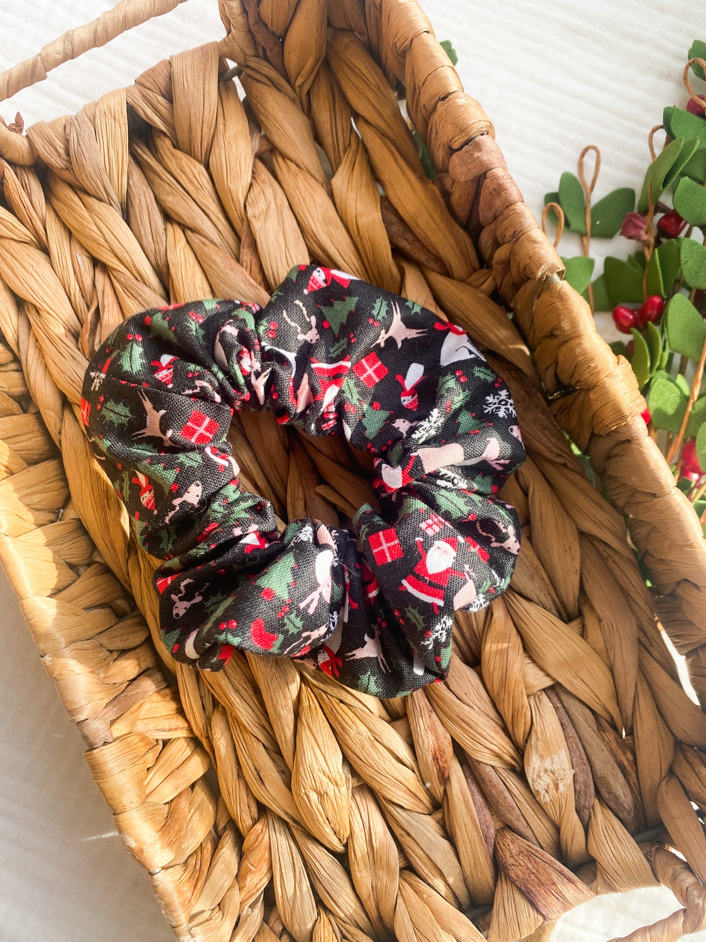 Adorable Christmas and Winter Scrunchies | Handmade Scrunchies | 100% Cotton | Cute Scrunchies | Hair Ties
